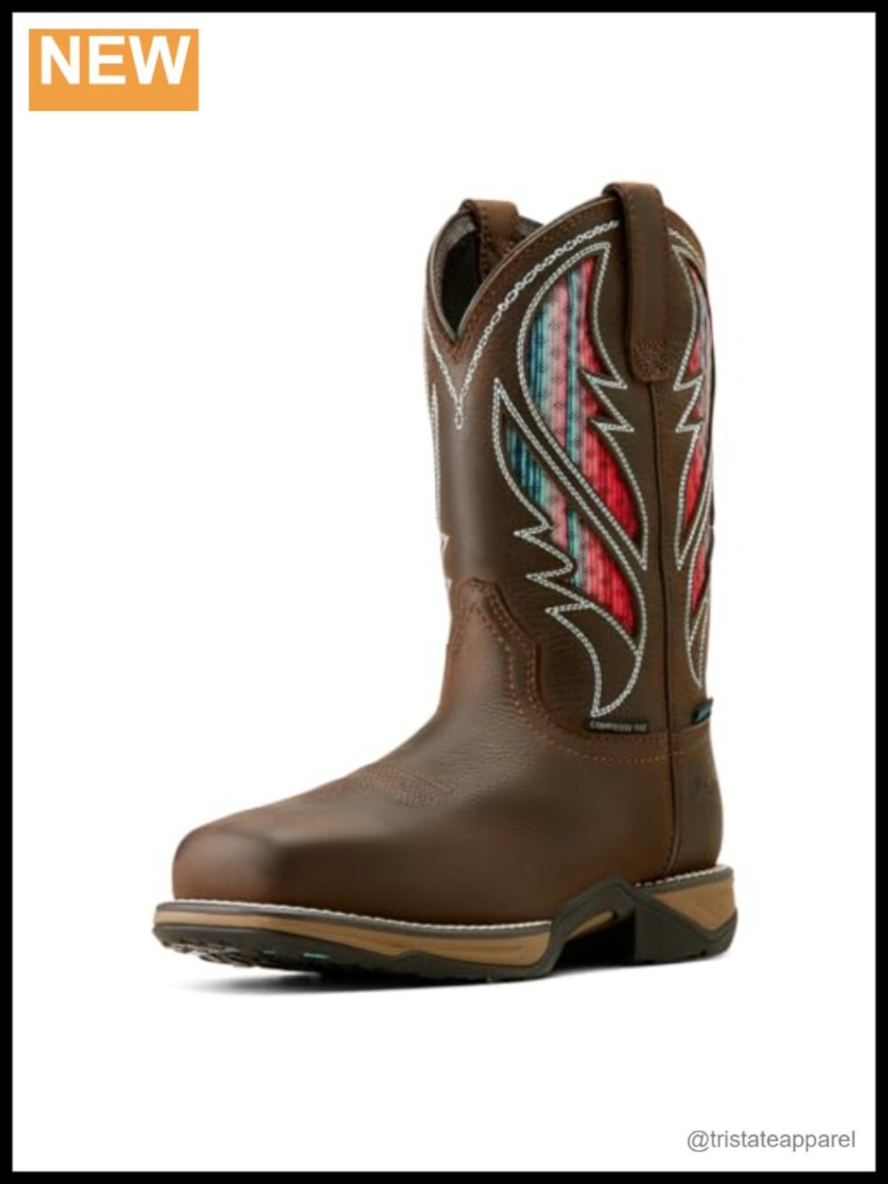 Waterproof Composite Toe Work Boot Slip Resistant EH Rated